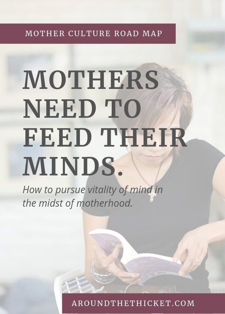Motherhood can bring more mind-numbing repetition than you could imagine. But our minds are not meant to be numb, but places of vitality. In the words of Charlotte Mason, education is a life for moms, too.