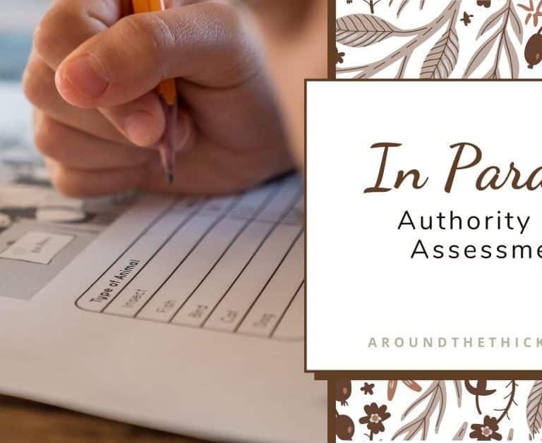 In Parallel: Authority and Assessment